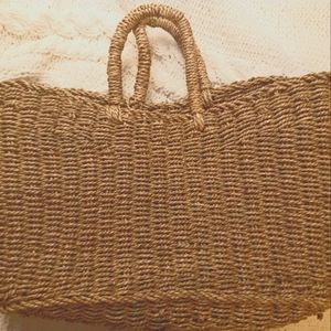 Wicker Tote Bag - Small